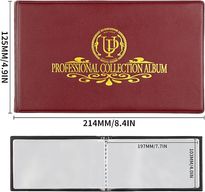 40 Pockets Banknote Collecting Album - Image 2