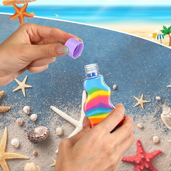 Nuenen 50 Pcs Sand Art Bottles Bulk - Image 5