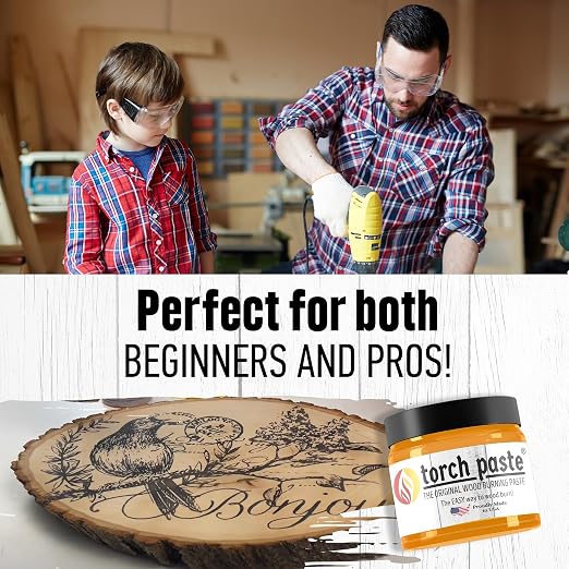 Torch Paste - The Original Wood Burning Paste | Made in USA | Heat Activated - Image 6