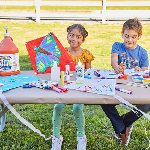 Colorations® Decorate Your Own Kite, Easy Crafts - Image 6