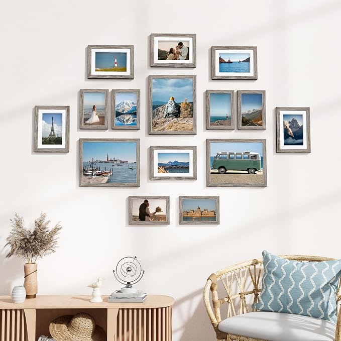 Vittanly 15 Pack Picture Frames Collage Wall Decor - Image 7