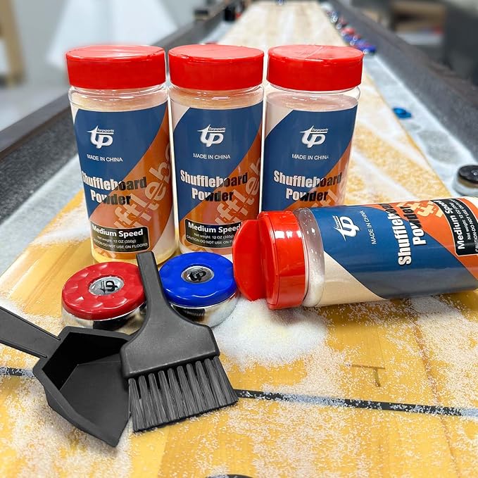 Shuffleboard Sand Wax High/Medium Speed Shuffleboard Powder Set, Shuffleboard - Image 6