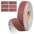 60 Grit Continuous Sandpaper Roll,1" x 32.8 Feet Emery Cloth Roll for Metalworking, Home Improvement, Sanding Automotive Plumbing