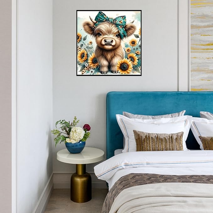 Ausanrl Cow Square Diamond Painting Kits - Image 3