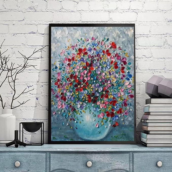 5DDIYART Flower Paint by Numbers - Image 4