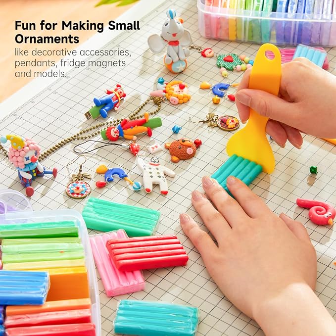 Shuttle Art 112 Colors Polymer Clay Kit, Oven Bake Clay - Image 6
