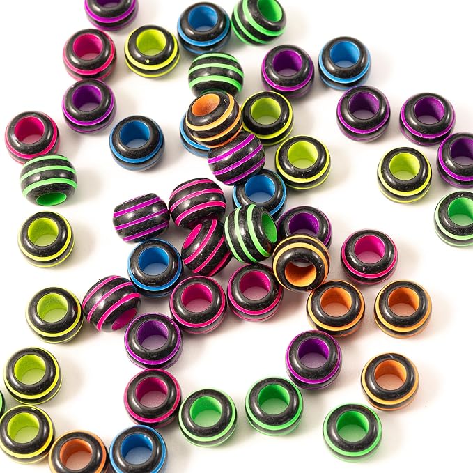 1000Pcs Acrylic Kandi Pony Beads Bulk - Image 5