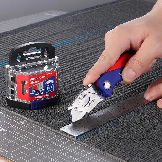 WORKPRO 50-Pack Utility Knife Blades - Image 7