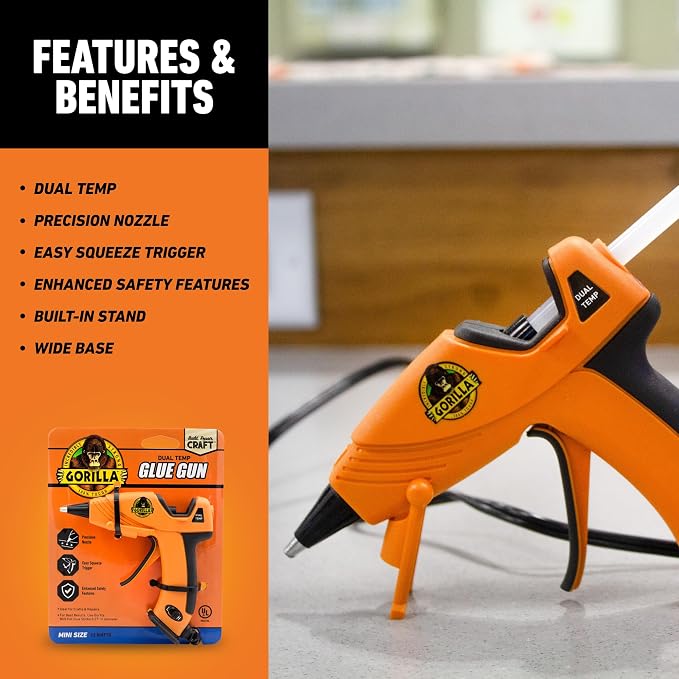 Gorilla Mini Hot Glue Gun Kit - Image 2