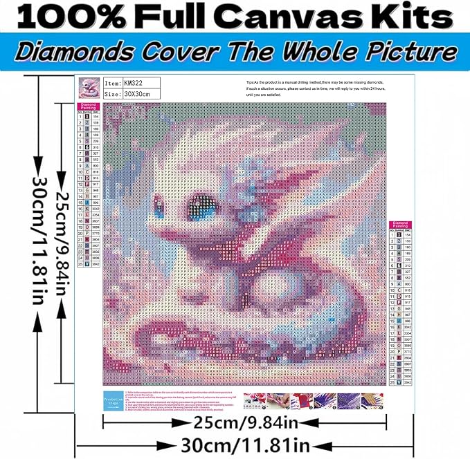 Acelii 4PCS 5D Diamond Art Kits - Image 5