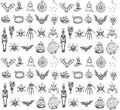 WOCRAFT 60pcs Antique Silver Halloween Bracelet Charms by WOCRAFT