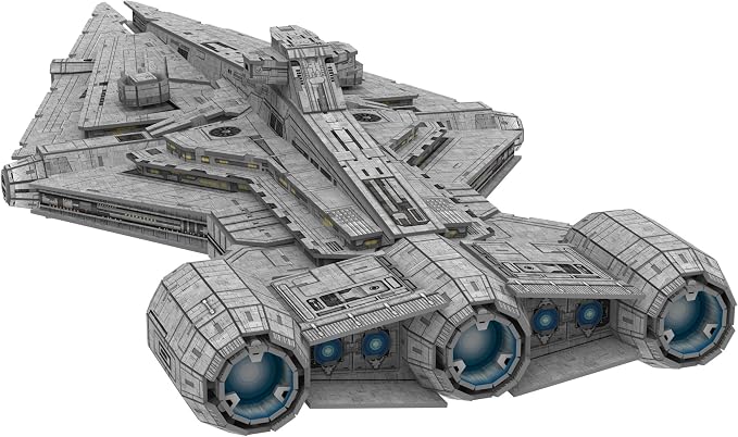 4D Cityscape Star Wars 3D Paper Model Kits - Image 5