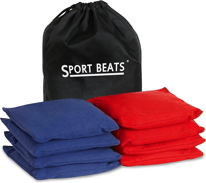 SPORT BEATS Cornhole Bags Set of 8 by SPORTBEATS