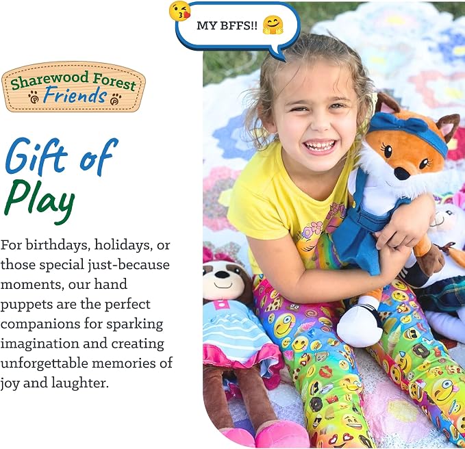 Sharewood Forest Friends Fiona The Fox Hand Puppet - Image 6