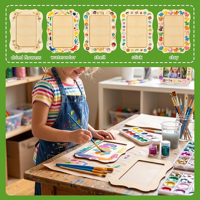 VOKOY 40 Pack Wooden Picture Frames - Image 5