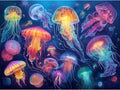 VeGuude Jellyfish Diamond Art Kits by VeGuude