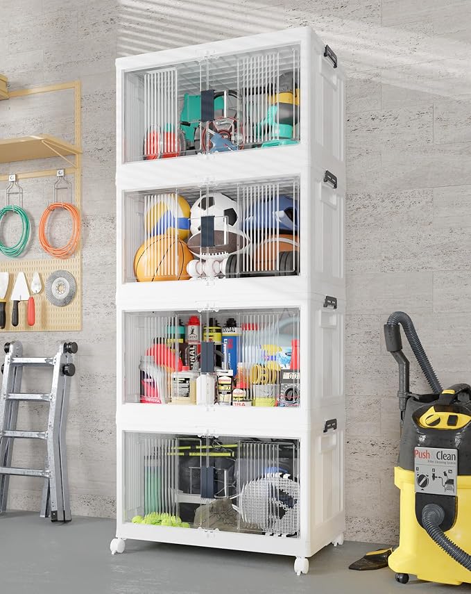 OlarHike 97QT Lockable Stackable Storage Bins by OlarHike