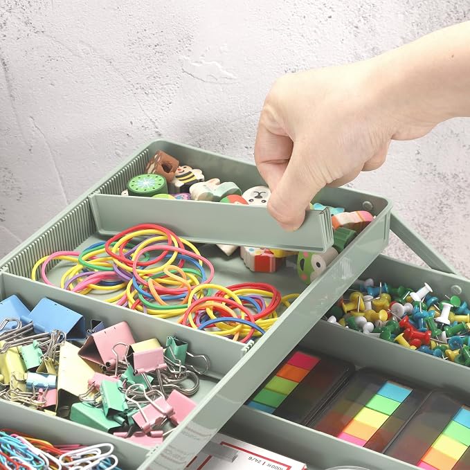 Tackle Box, 16-Inch Extra Large Art Storage Box - Image 7