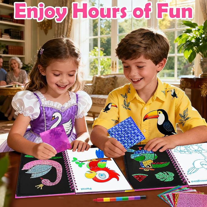 FUNNYB&G Mess-Free Foil Art Craft - Image 6
