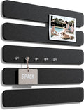 Fluxynara Cork Board Alternative Felt Strip Board 5-Pack 13"x2", Office Pin by FLUXYNARA