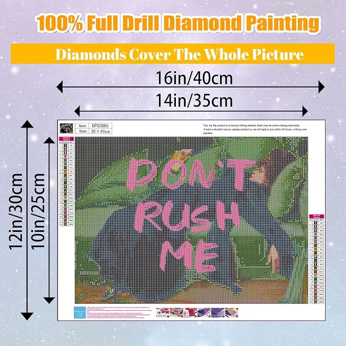 EIBEILI Square Drill Diamond Art Kits - Image 3