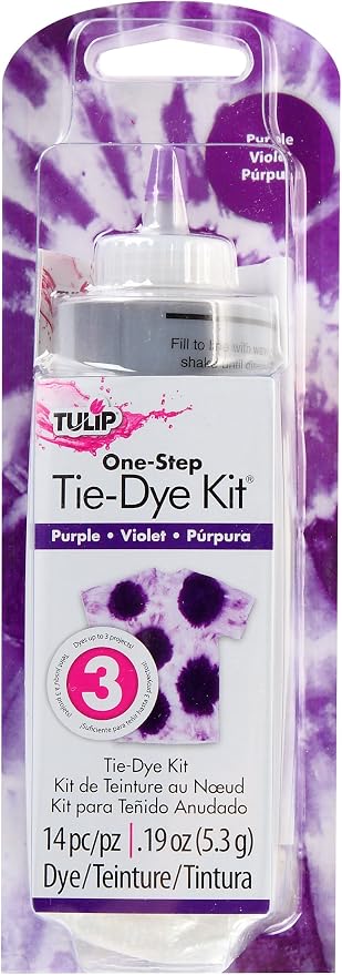 Tulip One-Step Tie-Dye Kit, Permanent Vibrant Dye by Tulip