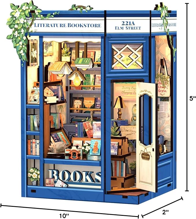 CUTEBEE Book Nook Kit - Image 9
