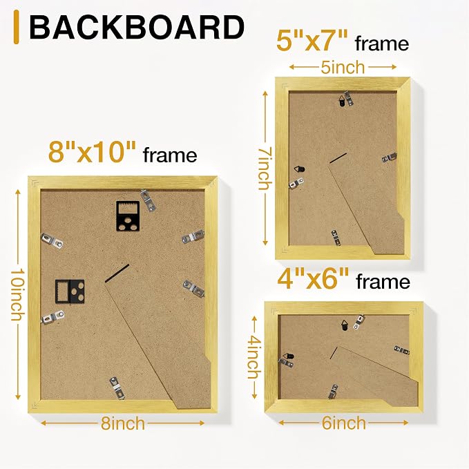 Vittanly 15 Pack Picture Frames Collage Wall Decor - Image 9