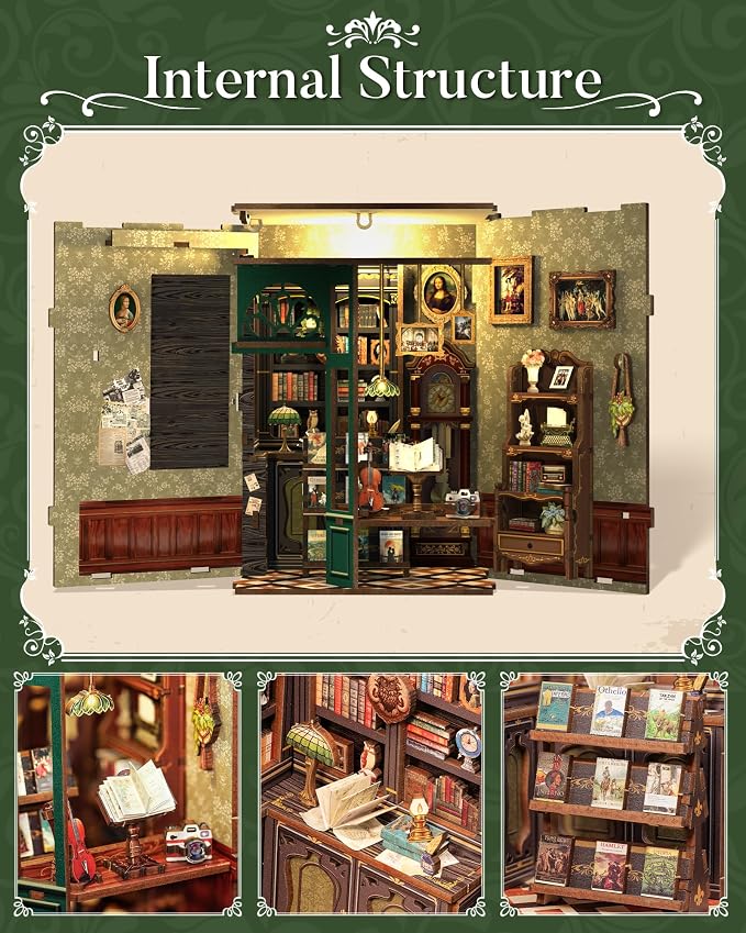 CUTEBEE Book Nook Kit - Image 8