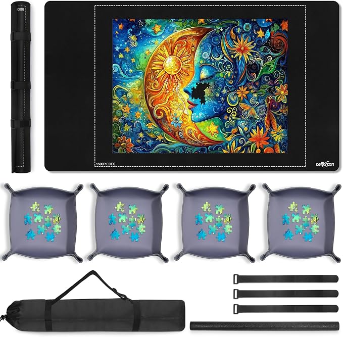 1500 Rubber Puzzle Mat – Create, Sort & Store by CallKroon