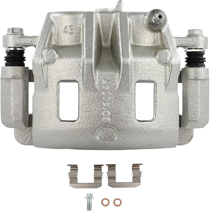 SCITOO Front Left Brake Caliper With Bracket 19B2710 Compatible For Hyundai For Santa Fe 2001-2006,For Hyundai For XG300 2001,For Hyundai For XG350 2002-2003