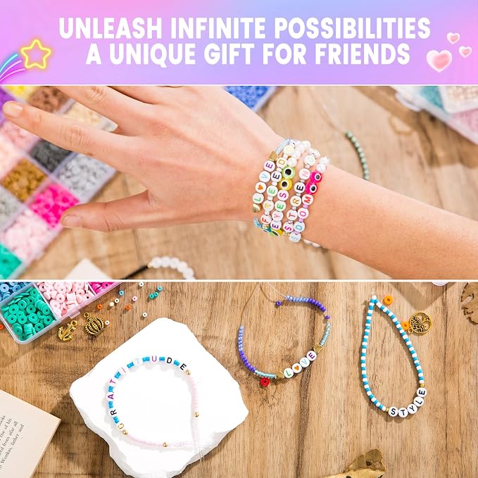 Goldwise Friendship Bracelet Kit 4 Boxes-13078 Pcs 72 Colors Bracelet Making - Image 6