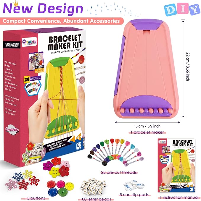 Maynacs Friendship Bracelet Making Kit - Image 3