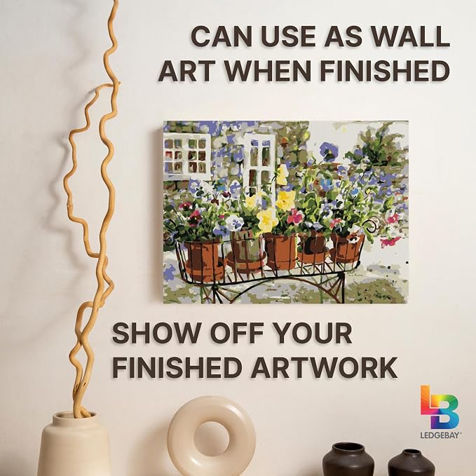 Ledgebay DIY Paint by Numbers Kit - Image 9