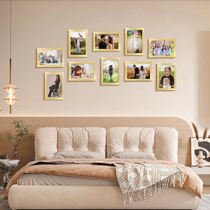 FIXSMITH 4x6 Picture Frame Set of 2, Photo Frame 4x6 - Image 7