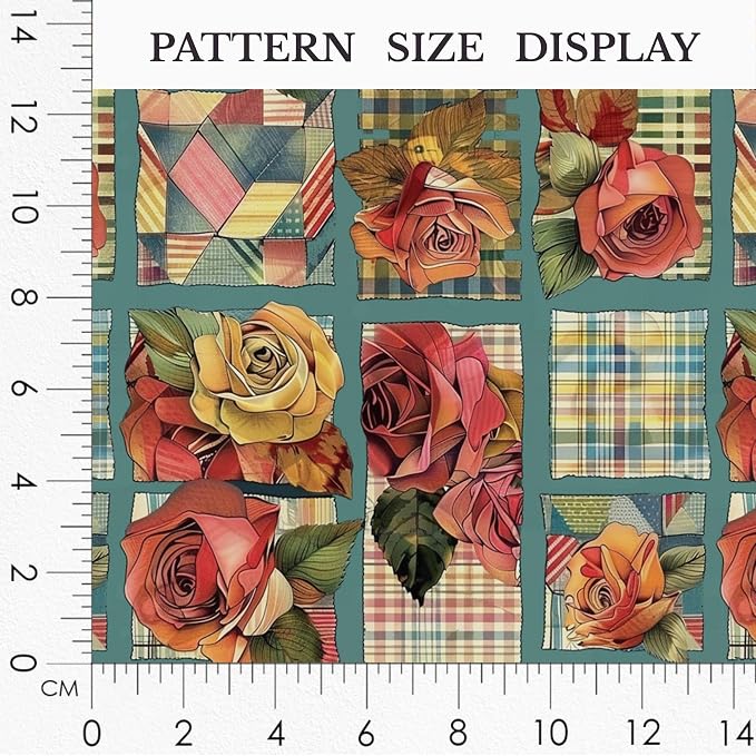 100% Cotton Fabric by the Yard – Turkish Quality Quilting & Sewing Fabric - Image 3