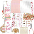 Tudomro 274 Pcs Acrylic Bookmark Making Kit 12 Set Acrylic Bookmark Blanks by Tudomro