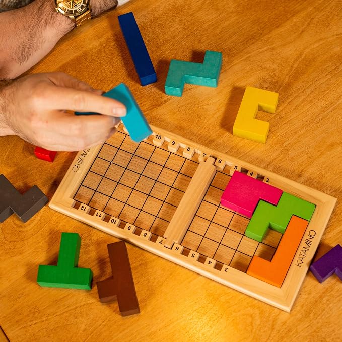 Katamino | The Original Wooden Pattern Building Puzzle Game - Image 5