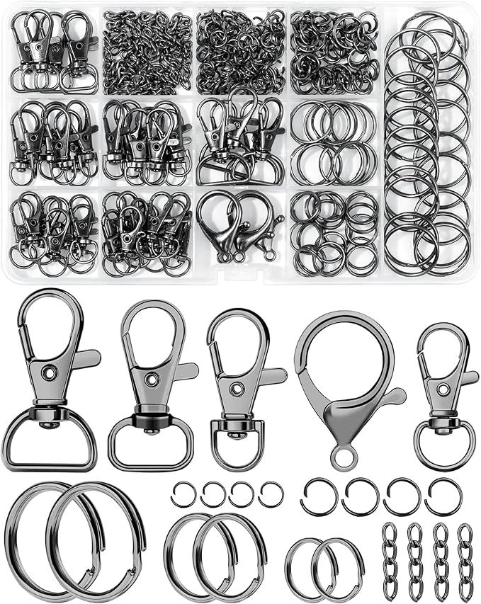 325PCS FIVEIZERO Keychain Making Kit by FIVEIZERO