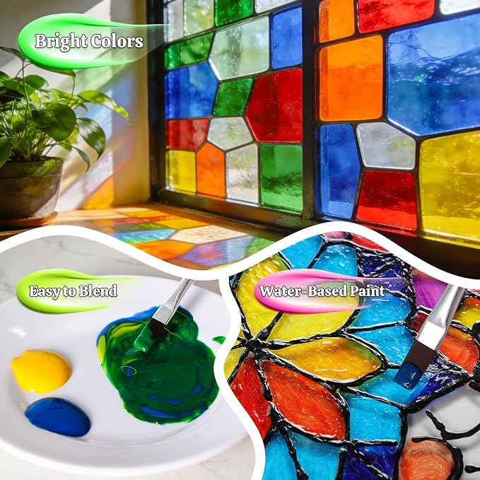 HOMY ARTY Glass Paint 20 Colors - Image 7