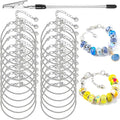 20 Pcs 6.3 Inch Snake Chain Charm Bracelets by BRACELETMAKINGKIT