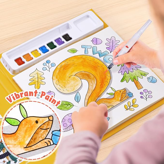 JoyCat Paint with Water Coloring Books - Image 8