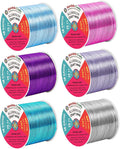 Mandala Crafts 18 GA Turquoise Pink Assorted Anodized Aluminum Craft Wire | 450 by MandalaCrafts
