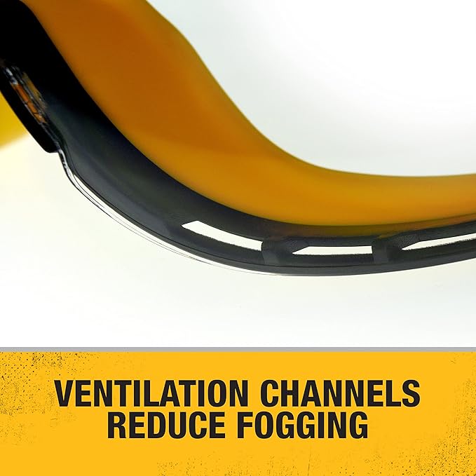 Dewalt DPG82 Concealer Anti-Fog Dual Mold Safety Goggle - Image 4