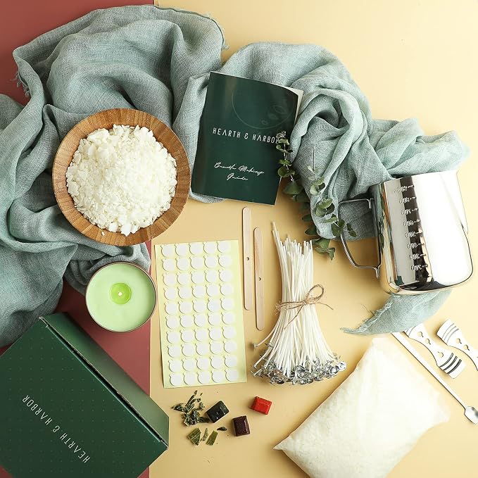 Hearth & Harbor Organic Soy Candle Making Kit - Image 9