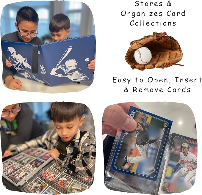 Baseball Card Binder, Trading Card Album - Image 4