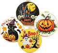 Zhenging Halloween Cross Stitch Kit w/Haunted House, Tassel | DIY Halloween by Unknown