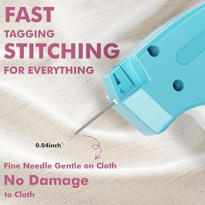 Stitch Gun for Clothes, Portable Handheld Tagging Gun for Clothing, Stitch - Image 3