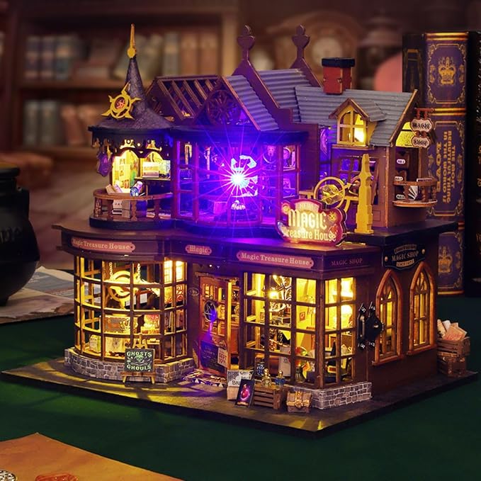 OZJAY DIY Miniature House Kit, Mini House Building Kit - Image 5