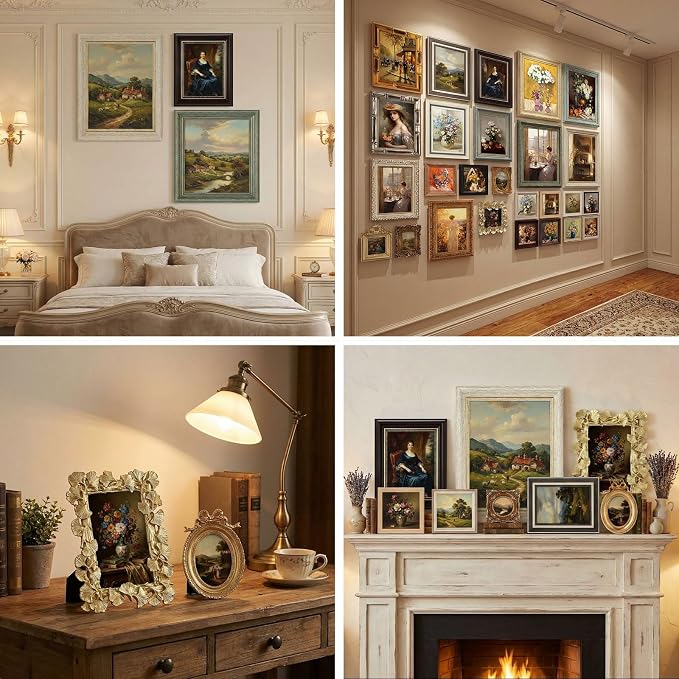 Kathfly 30 Pack Vintage Picture Frames - Image 4